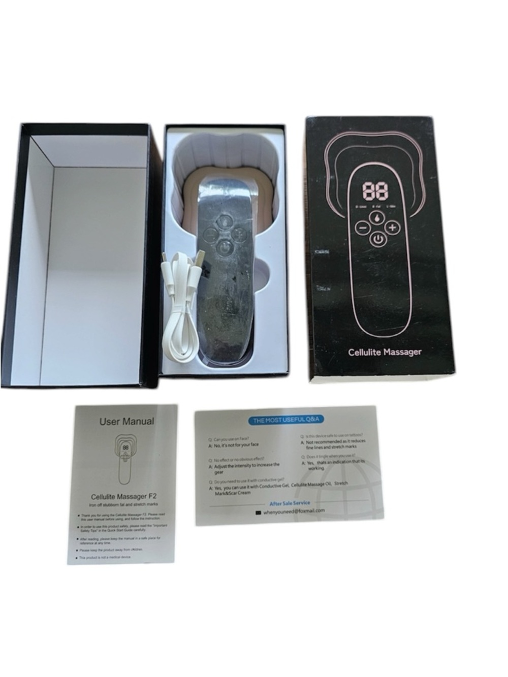 NIB Black Cellulite Massager